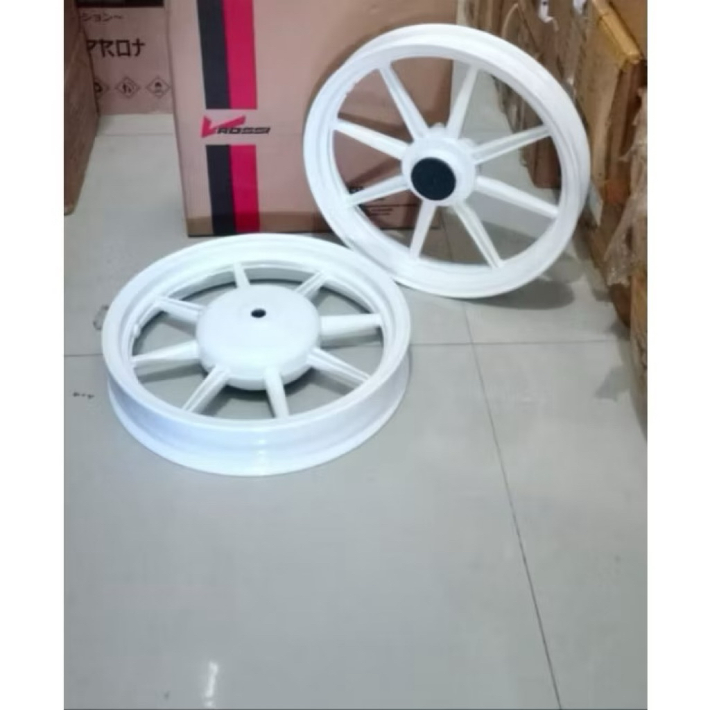 Velg Bintang M3 Mio Vario 110 Beat Xeon Vrossi V Rossi P8 Palang 8 Hitam Putih Gold