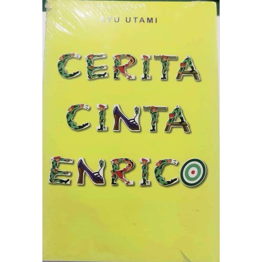 Buku Cerita Cinta Enrico - AYU UTAMI
