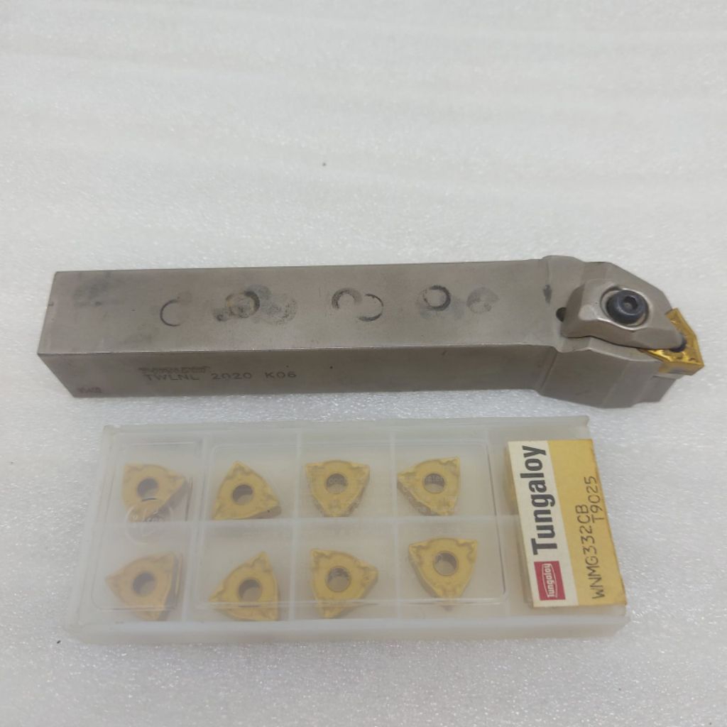 Holder kiri 2020 Wnmg0604 set insert Original WNMG060408 Tungaloy