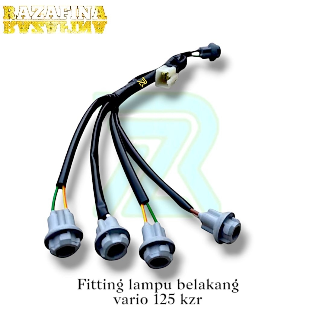 Kabel Fiting Stop Lampu Belakang Vario 125 Old Techno 125 KZR