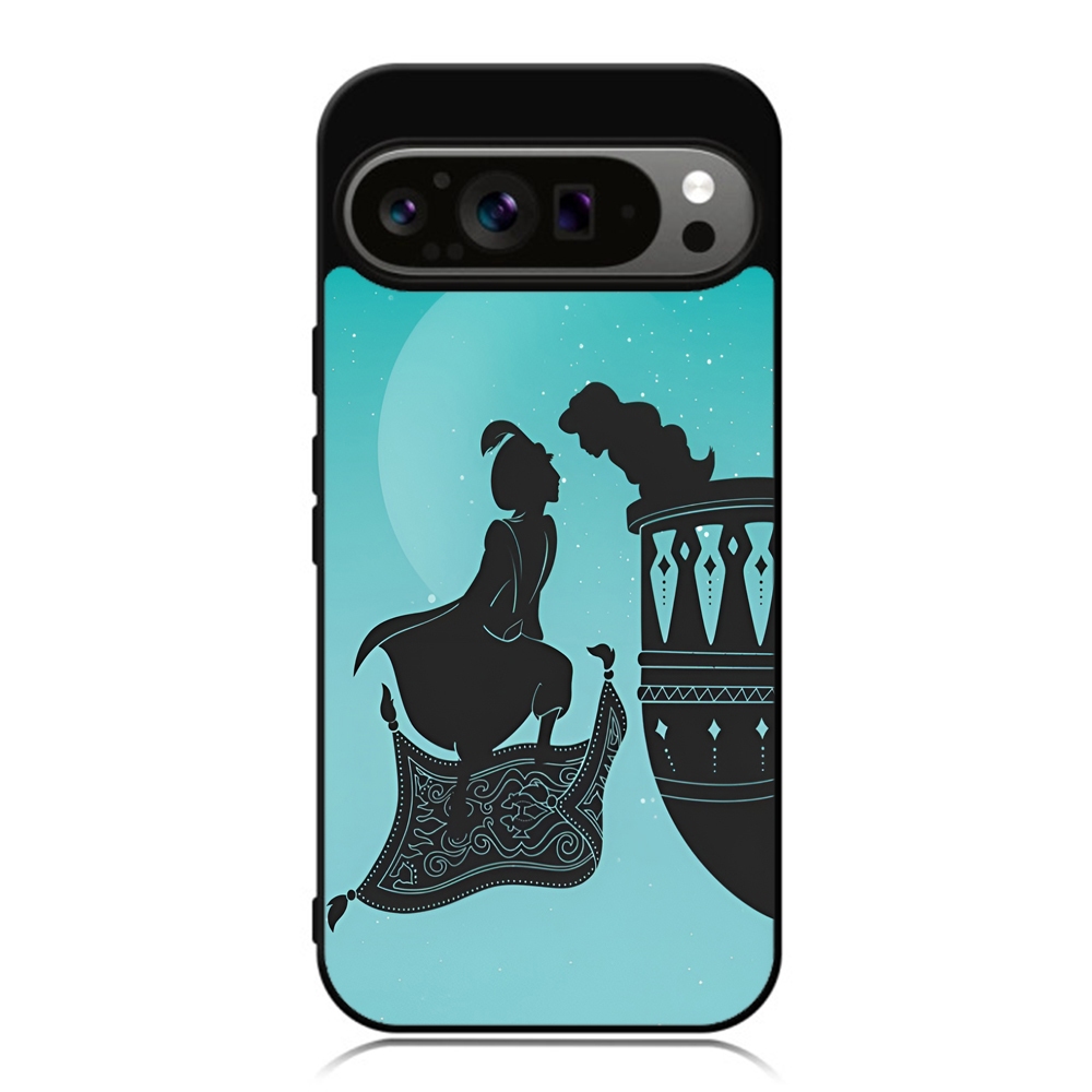 Case  HP Google Pixel 9 8 7 6 5 4 3 Pro XL 4g 5g TPU Rubber Custom Casing Phone Aladdin Arabian Nigh