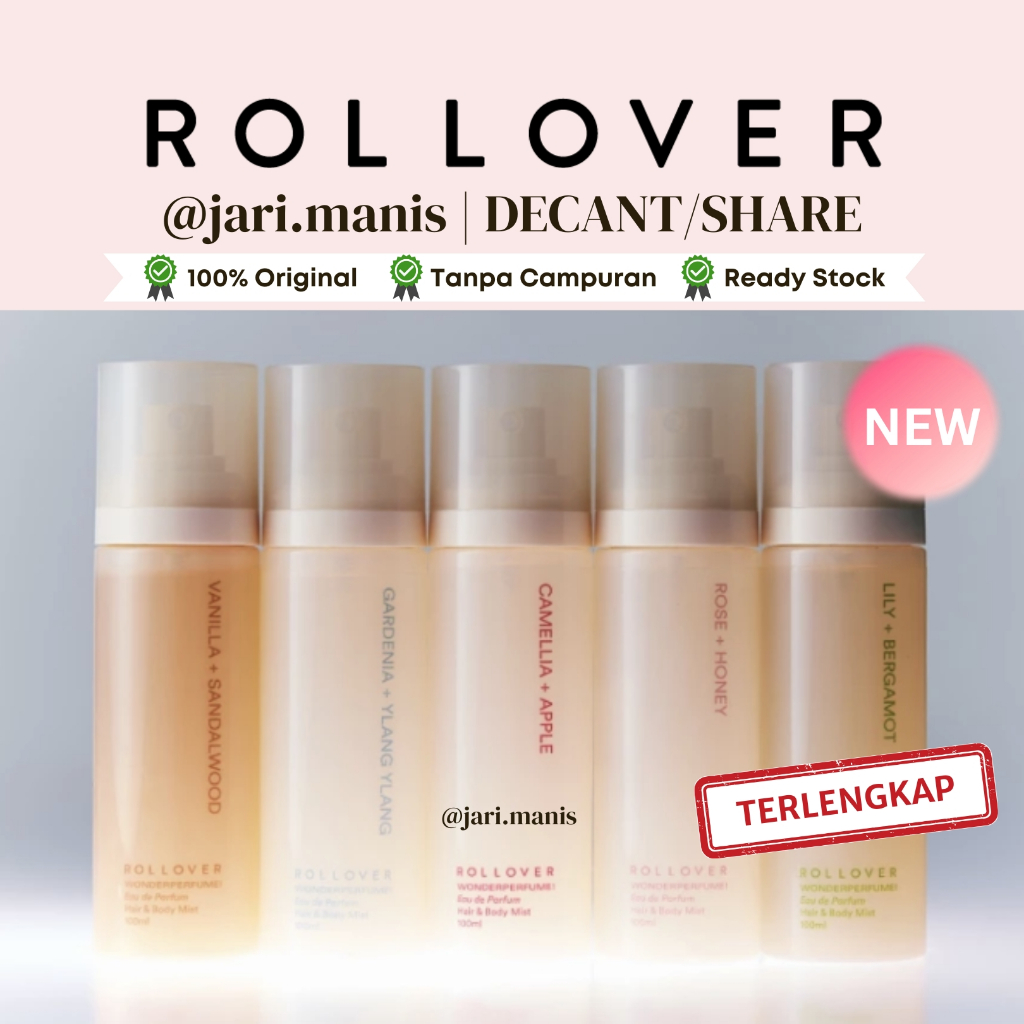 decant share Rollover Reaction Wonderperfume camellia apple gardenia ylang lily bergamot rose honey 
