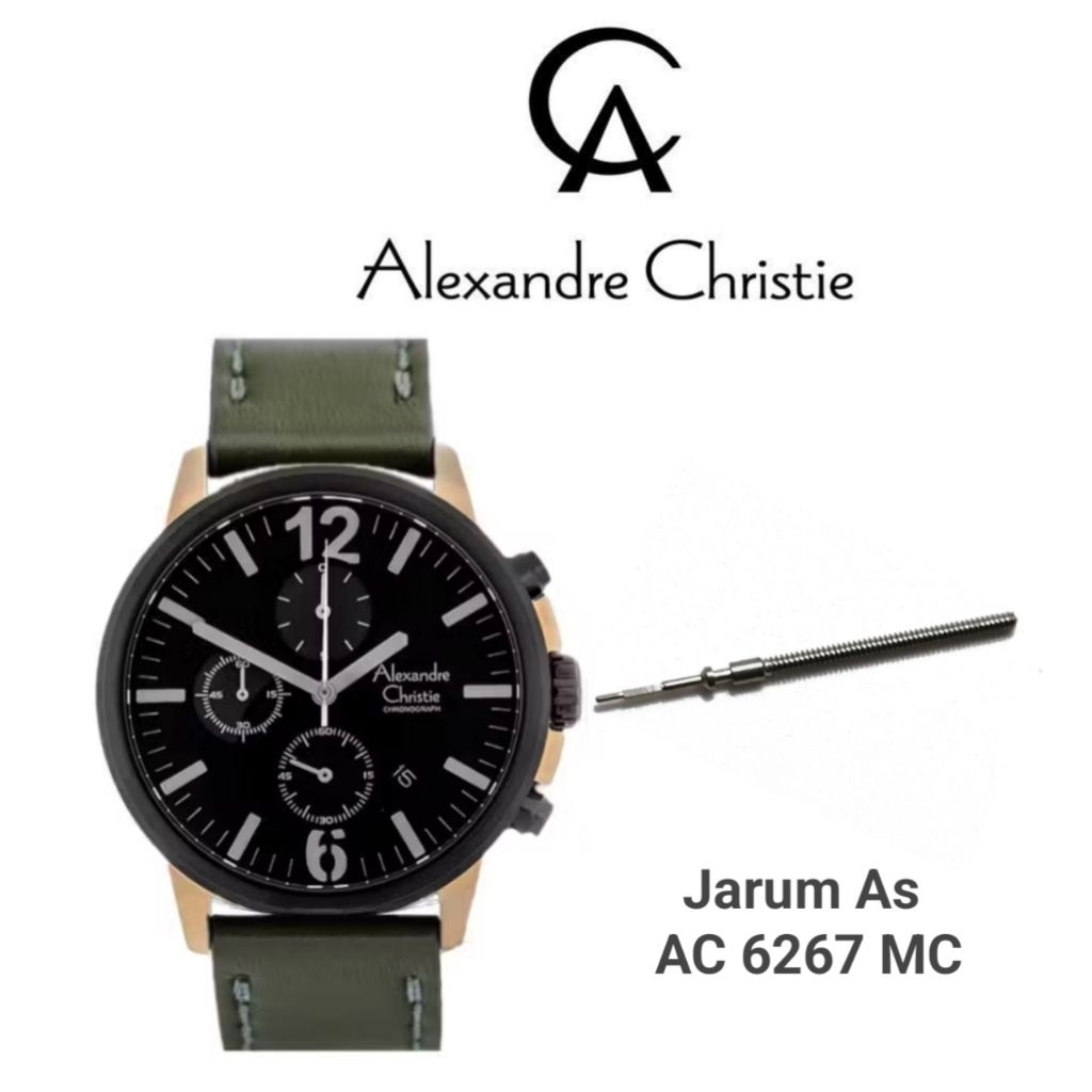 Jarum As / Stem Jam Tangan Alexandre Christie Type AC 6267 MC, AC 6376 MC