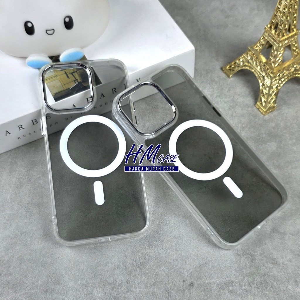 Case Magnetic Black Clear Transparan Case For  Iphone 11 Iphone 11 Pro Iphone 11 Pro Max Iphone 12 I