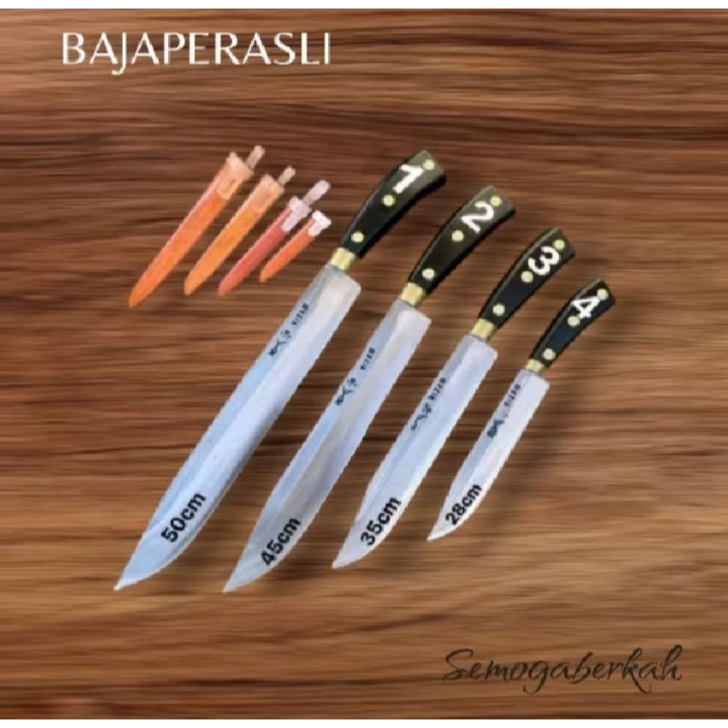 PISAU DAPUR BERKUALITAS || PISAU SESET BAJA PER ASLI