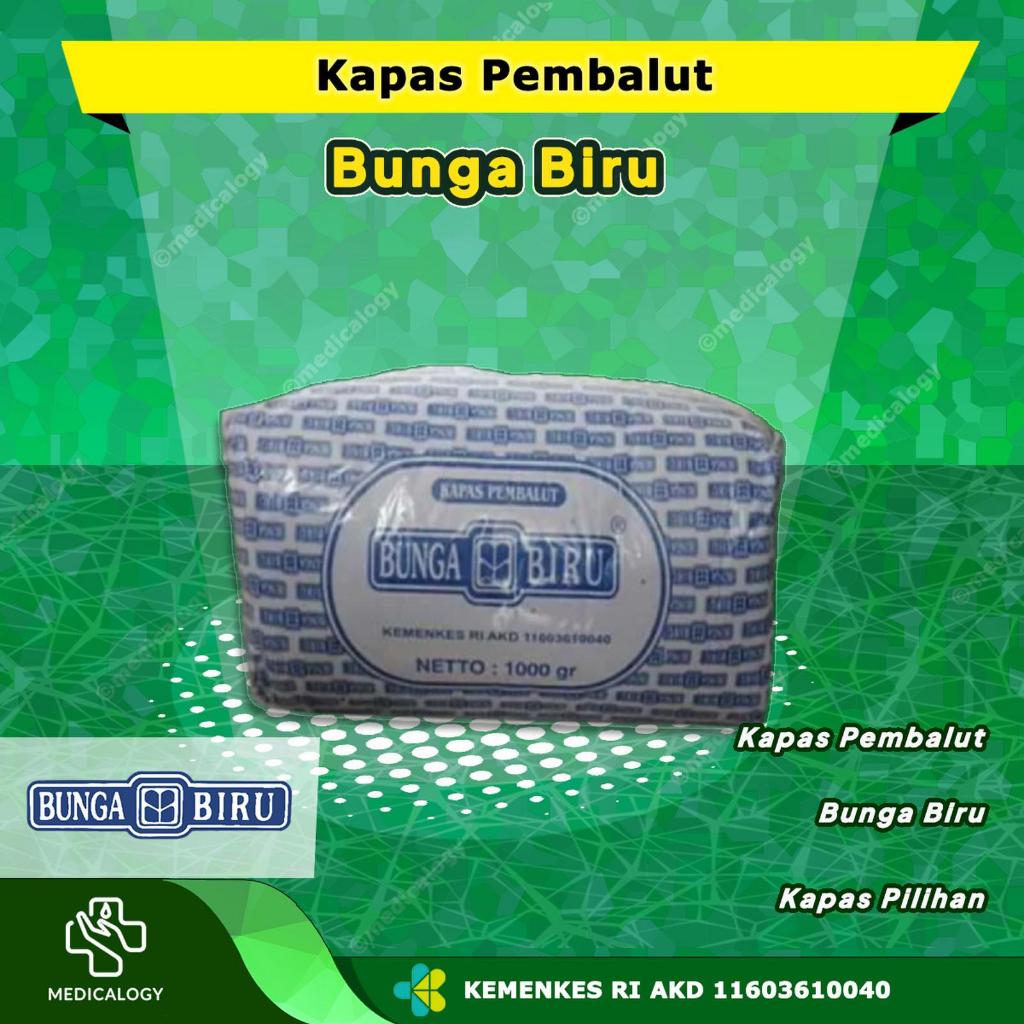 Kapas 1 kg Medis Luka Cedera Pembalut
