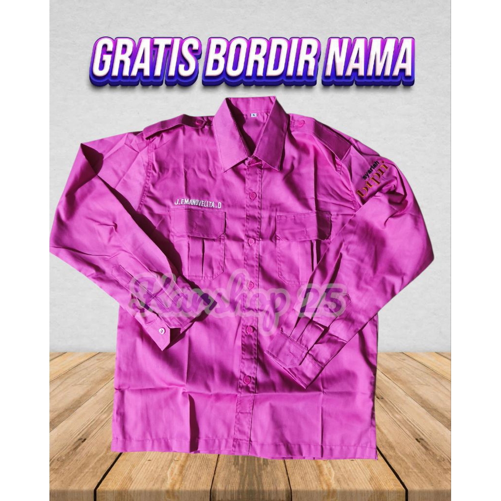 KEMEJA BTPN SYARIAH LENGAN PANJANG TERBARU SERAGAM BTPN ATASAN BAJU BTPN