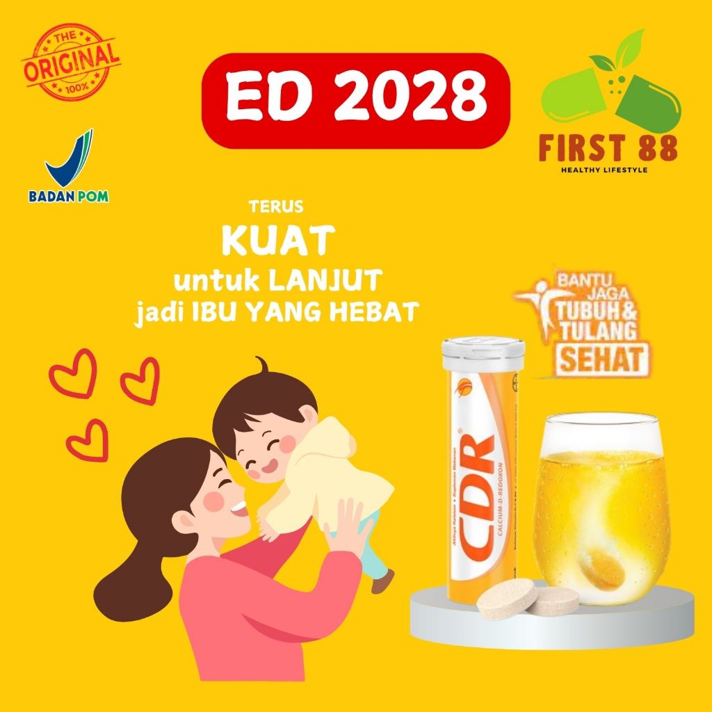 CDR Suplemen Ibu Hamil dan Ibu Menyusui isi 10 // 15 // 20 tablet