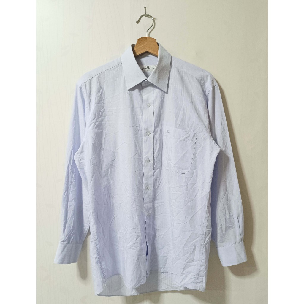 KEMEJA LENGAN PANJANG BY BALENCIAGA SECOND ORIGINAL