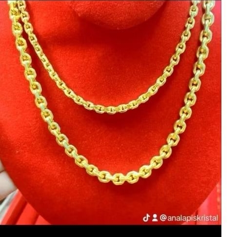 kalung lapis kristal cantik lapis kristal