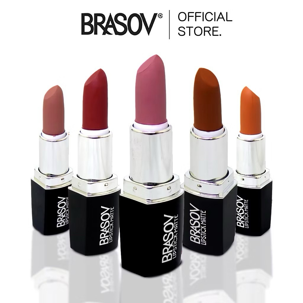 BRASOV LIPSTIK MATTE PUTAR / BRASOV LIPSTIK PIGMENTED