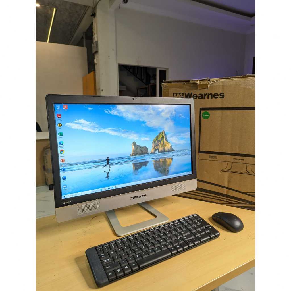ALL IN ONE PC LENOVO, WEARNES AIO, CORE i5, i3 GEN 6, 3 NEW OLD STOCK MULUS DAN BERGARANSI