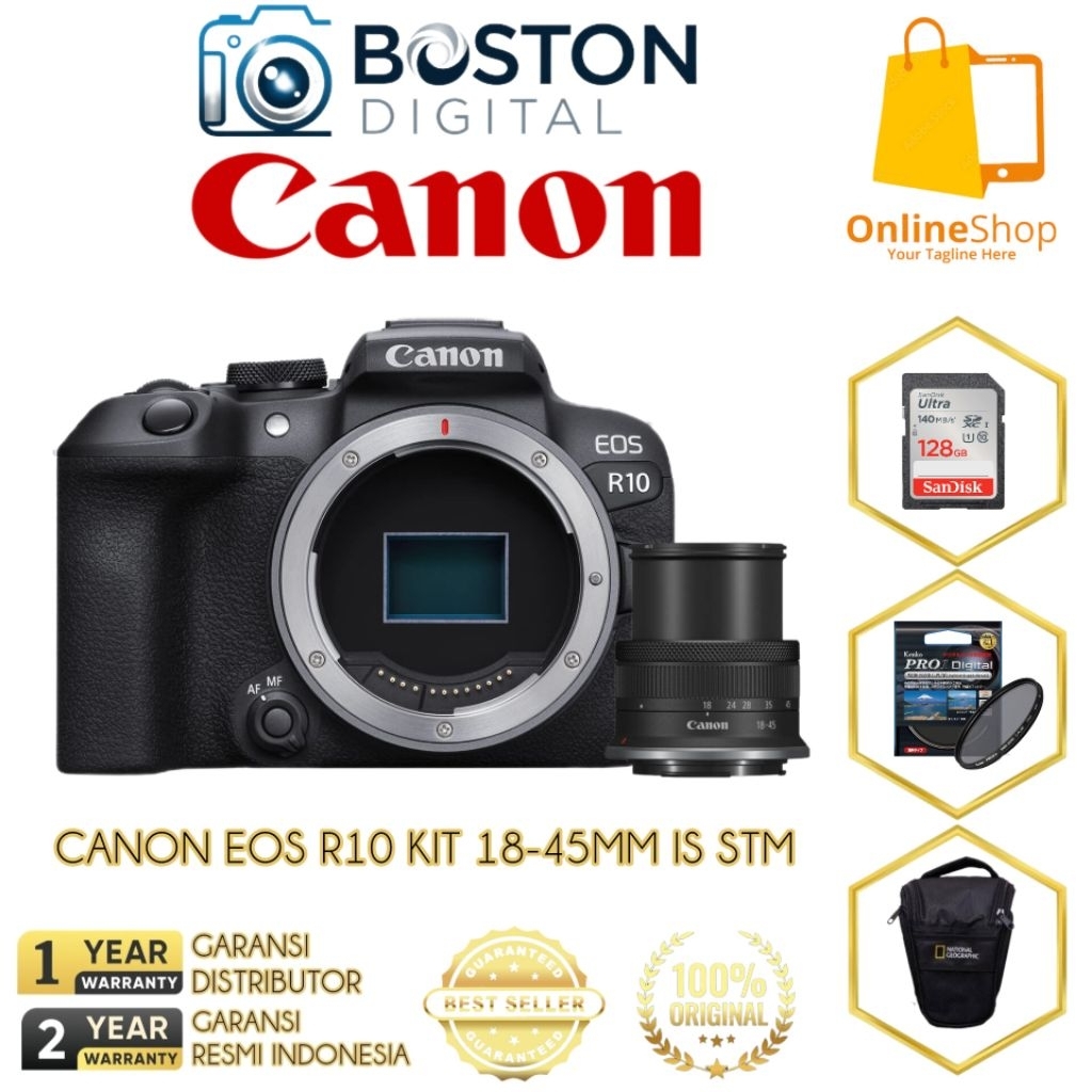 CANON EOS R10 KIT 18-45MM IS STM / CANON R10 KIT 18-45MM