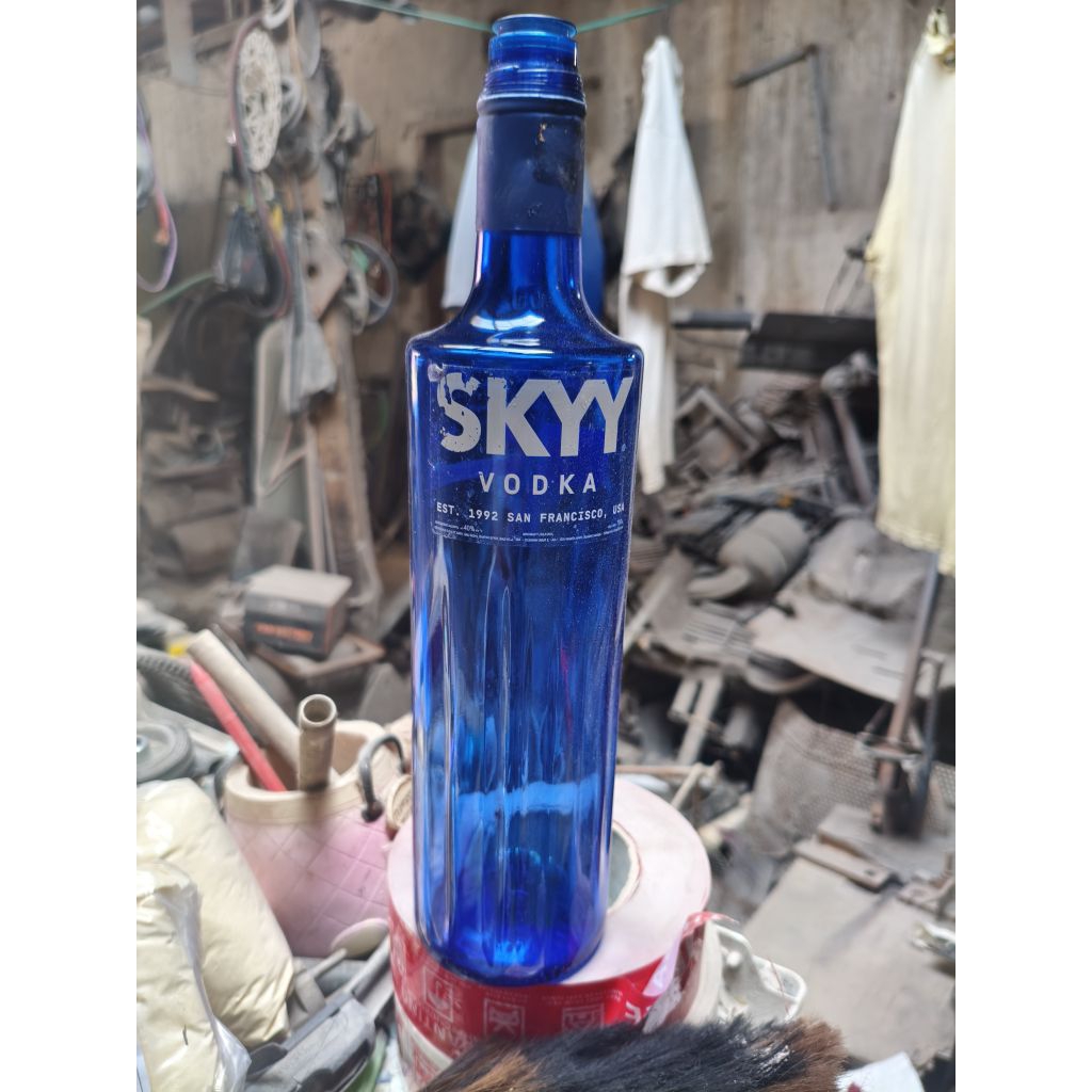 botol biru vodka 1 biji