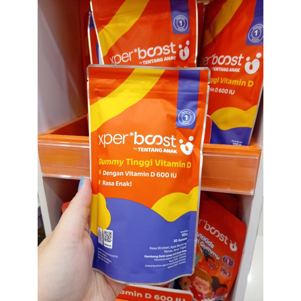 Expert Boost Gummy Vitamin D 600iu isi 3opc