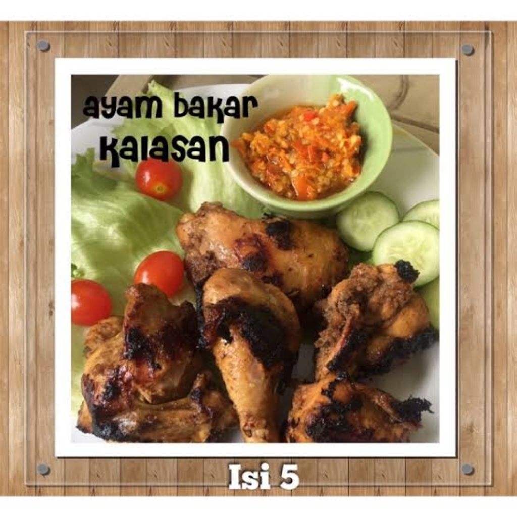 Ayam Taliwang / Ayam Bakar Kalasan isi 5 + Sambal (Frozen)