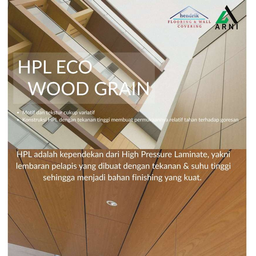 HPL ECO WOOD GRAIN | BY TACO | MOTIF KAYU