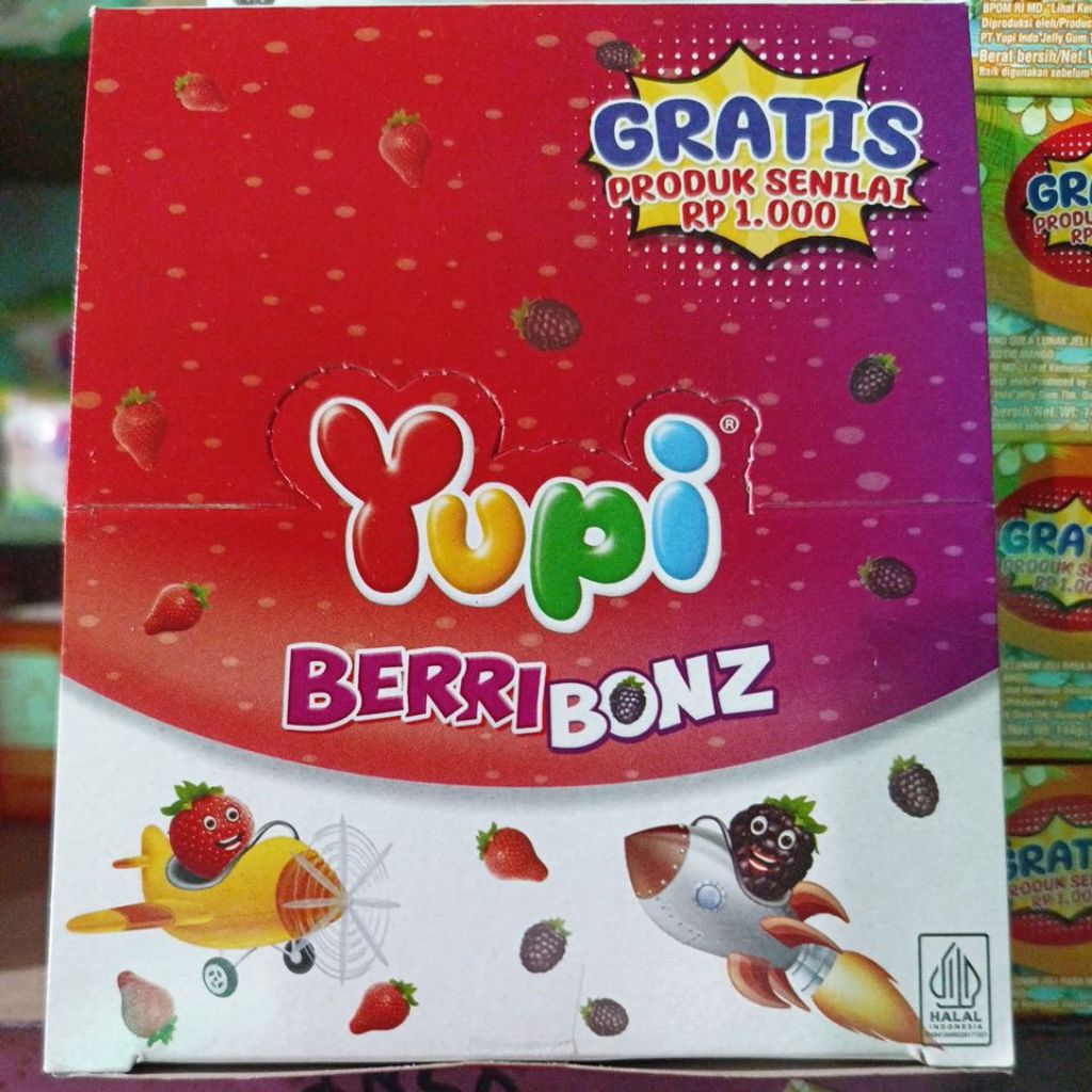 YUPI BERRY BONZ 24 PCS