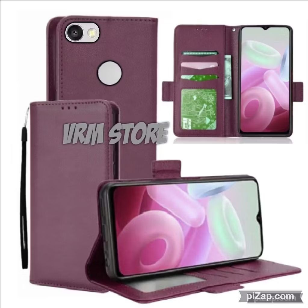Case Dompet Hp Oppo F5 Case Dompet Casing Hp Flip Kulit Case Wallet Leather Cover