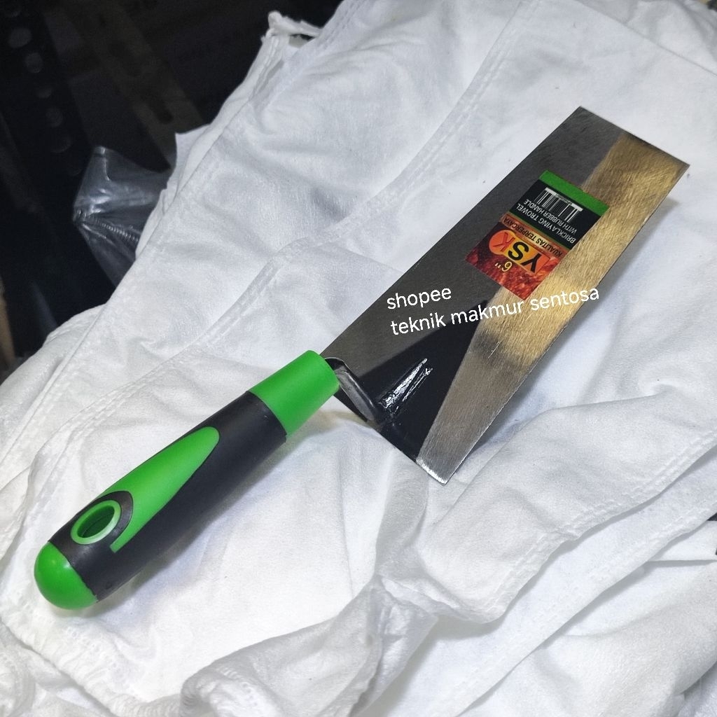 6" Cetok Papak Gagang Fiber Sendok Semen Pasang Keramik 6 Inch