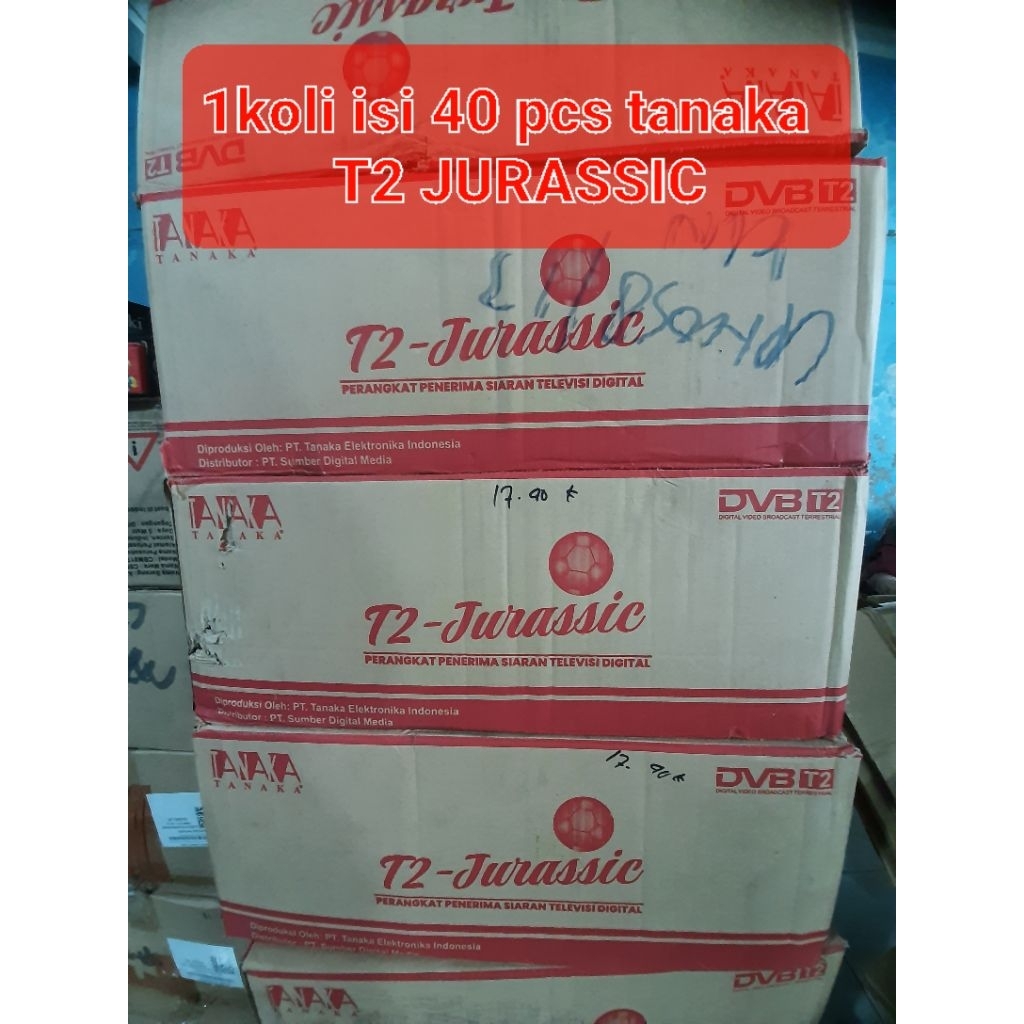 GROSIR STB TANAKA T2 JURASSIC 1KOLI/40 PCS
