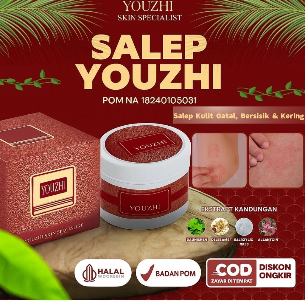 Salep Youzhi Pengobatan Kulit Gatal, Bersisik, dan Kering