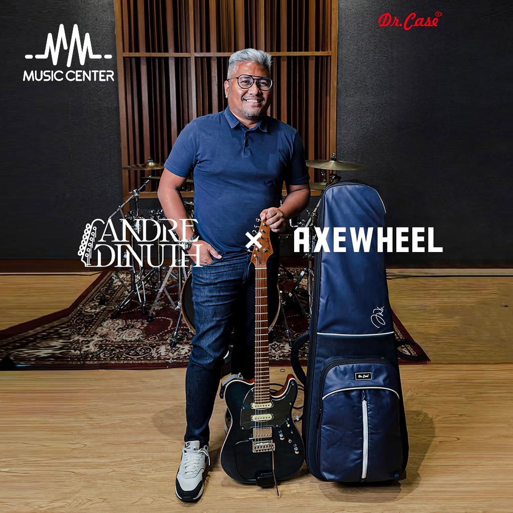 Gigbag Gitar Elektrik Dr. Case AXEWHEEL Andre Dinuth Signature Gigbag