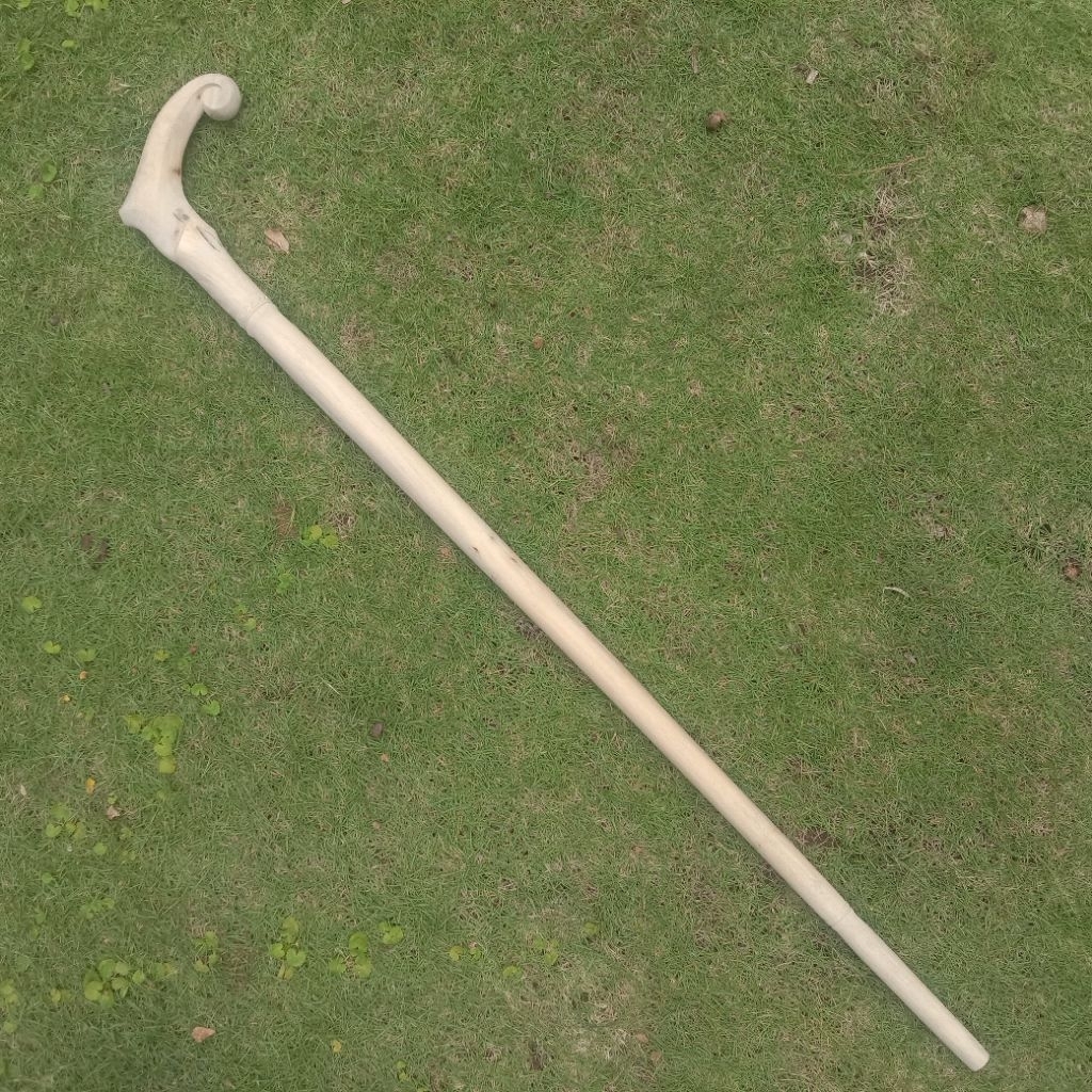 Tongkat Jalan Kayu Luz Putih import Mesir istimewa