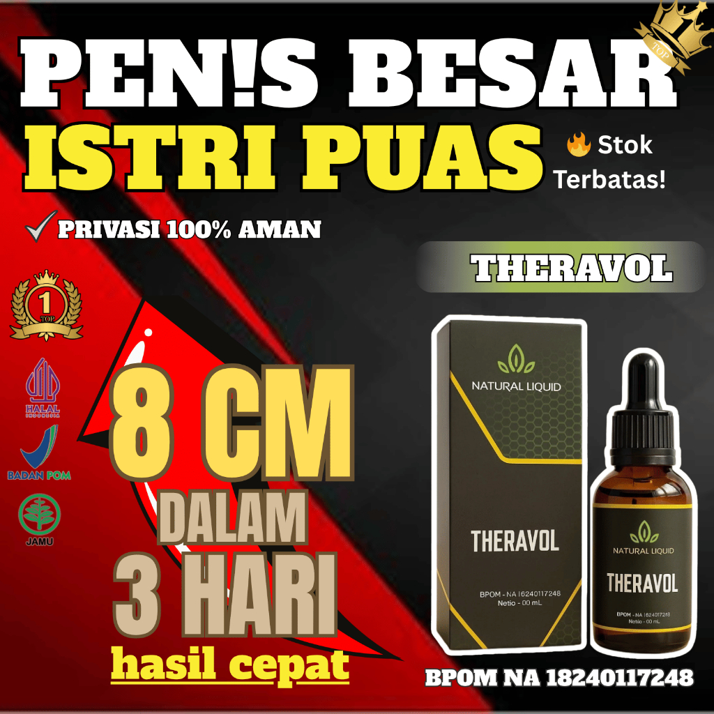 theravol pembesarpenis bpom terlaris permanen 10+CM paling cepat pembesarpenis laki pembesar ampuh