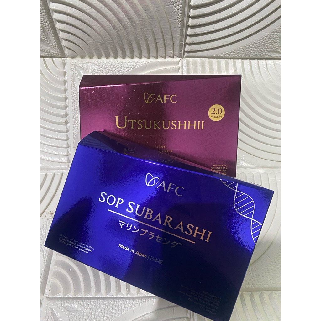 PAKET HEMAT UTSUKUSHHII DAN SOP SUBARASHI