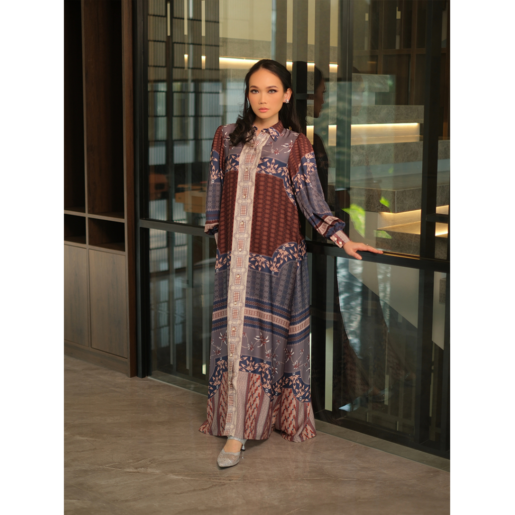 KARIMAKE - Gamis Harismaya - Gamis Motif Premium