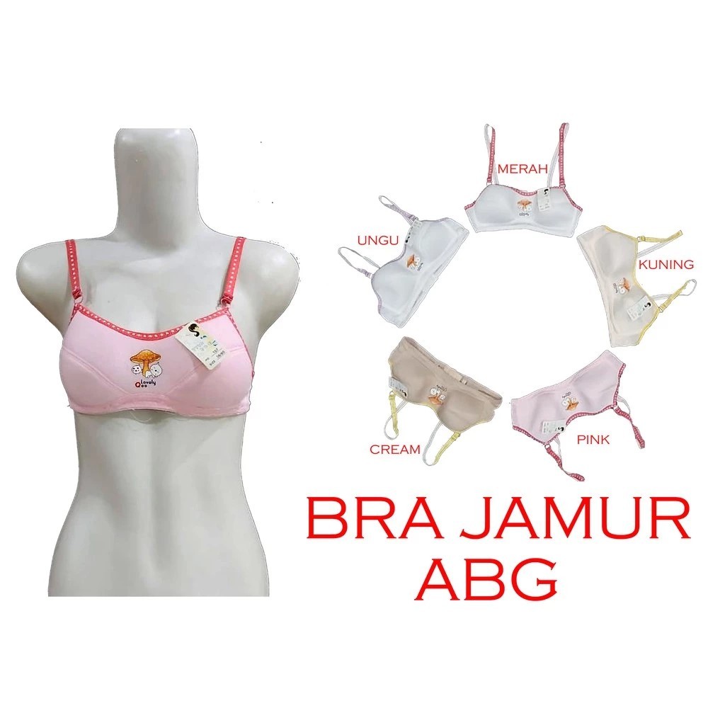 BRA BH ABG JAMUR POLOS LIST WARNA.