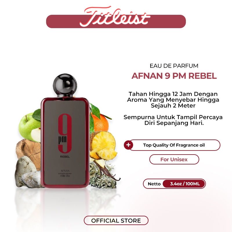 Afnan 9 PM Rebel Parfum 100ML, Afnan Official Store, Fragrance World, Afnan 9PM Rebel Unisex Eau de 