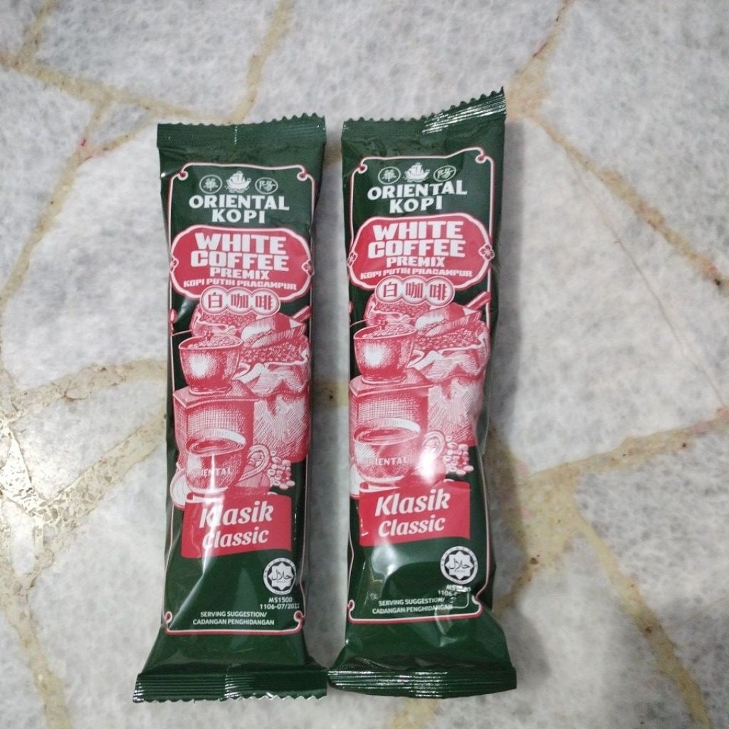 white coffee oriental classic