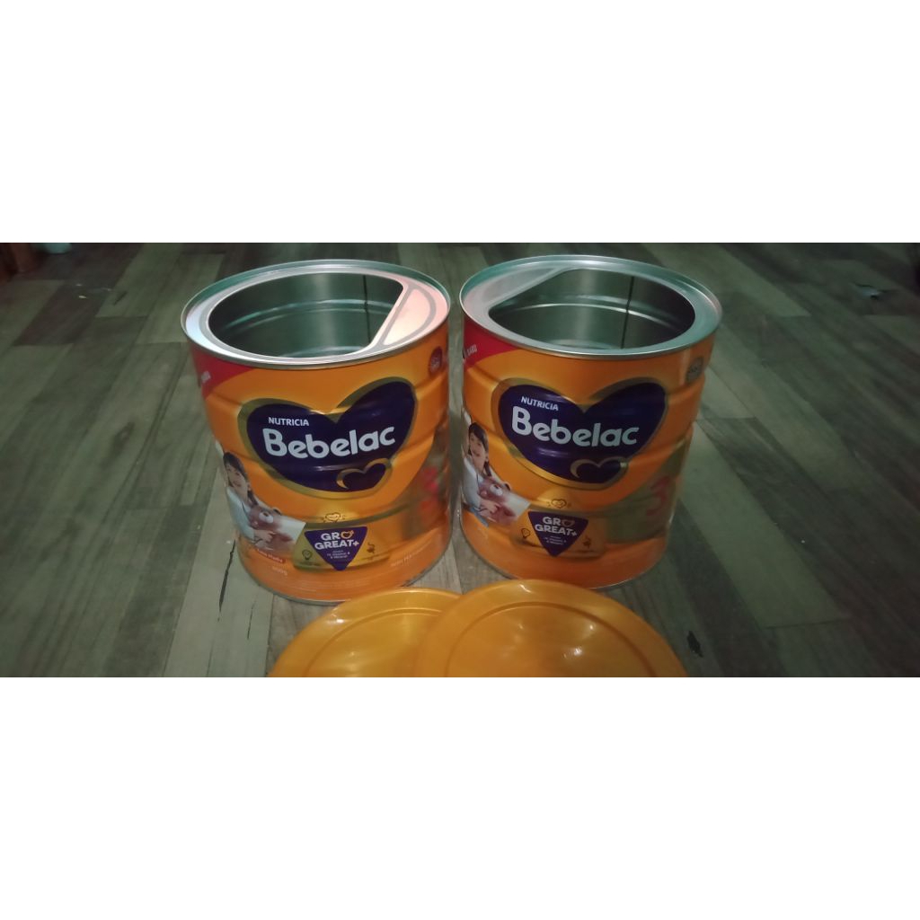KALENG BEBELAC / KALENG SUSU BEKAS / KALENG BEBELAC PRELOVED
