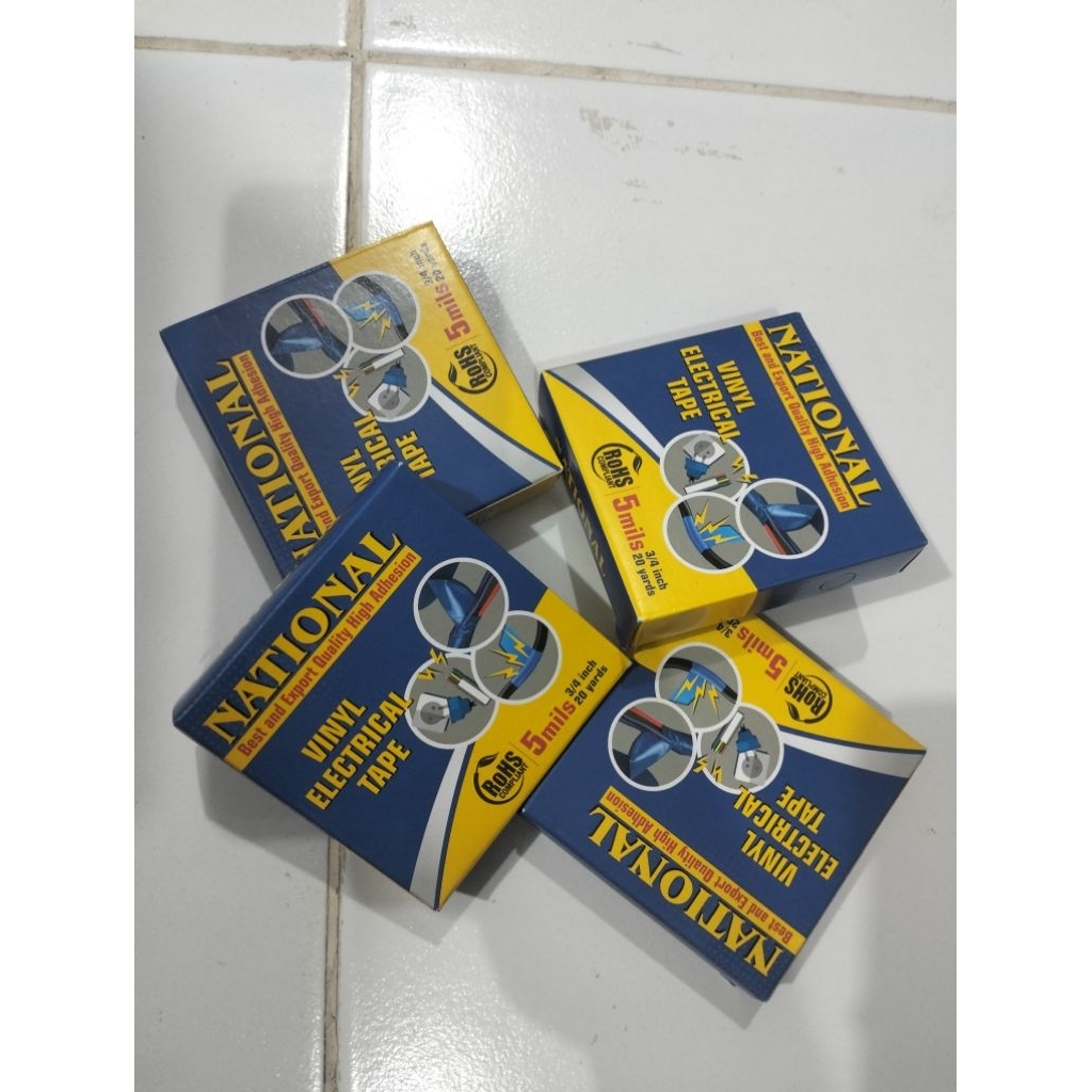 ISOLASI LISTRIK NATIONAL HITAM SOLASI KABEL NASIONAL ELECTRICAL TAPE ISOLASI TEMPLEK