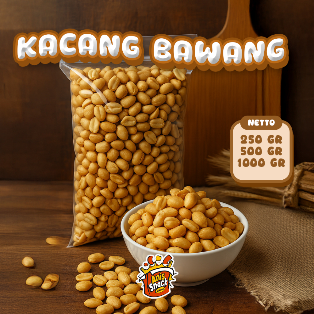 Kacang Goreng Bawang / Kacang Plocot Goreng / Kacang Bawang Goreng Bawang Putih