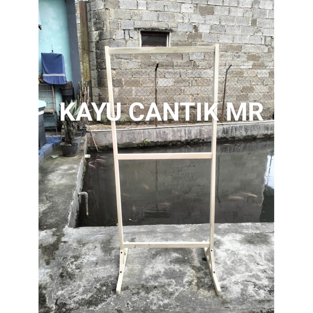stand banner x 2 sisi  , stand banner kayu kokoh , stand banner jualan , stand banner spanduk , stan