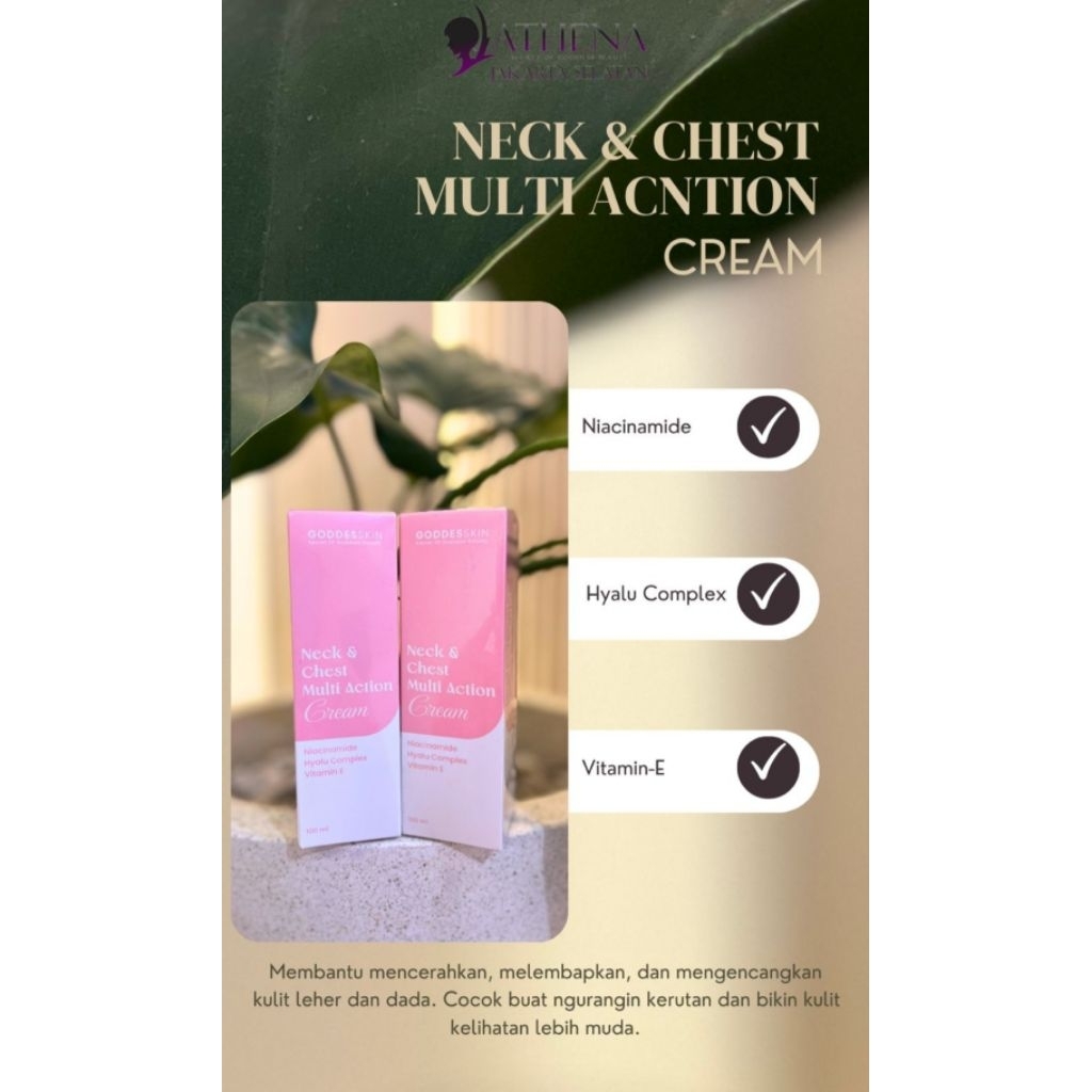 GoDDESKIN-NECK & CHEST MULTI ACNTION CREAM