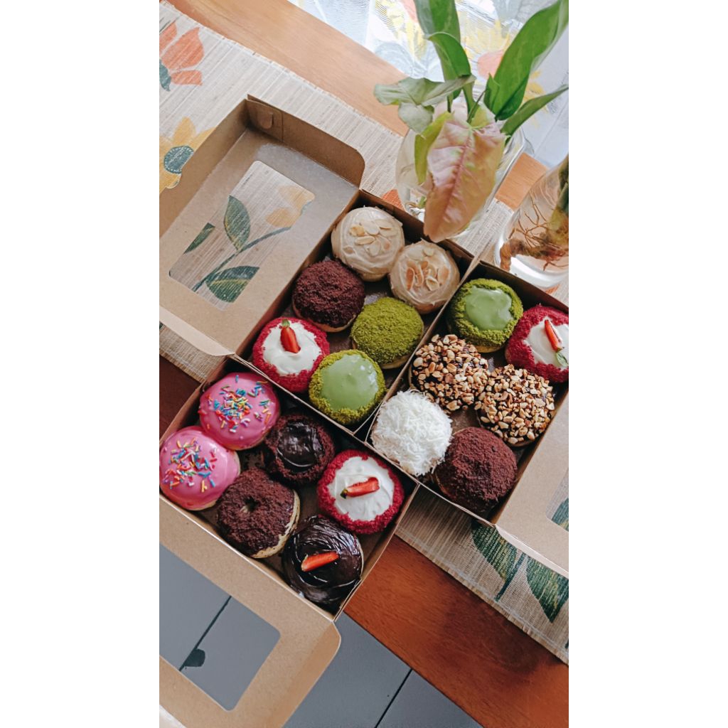 Donat Topping bebas pilih topping