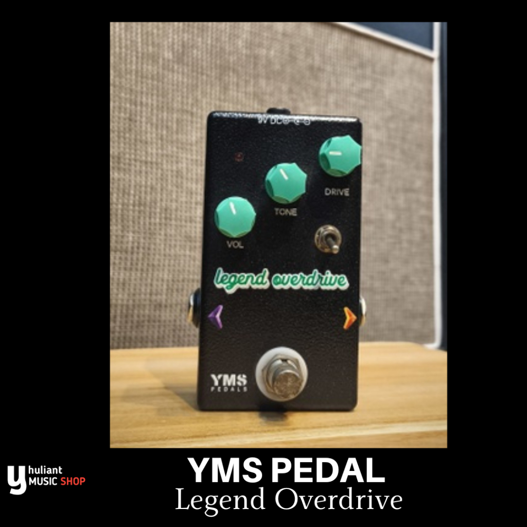 YMS Pedals Legend Overdrive Guitar Pedal Effect Original Made in Indonesia