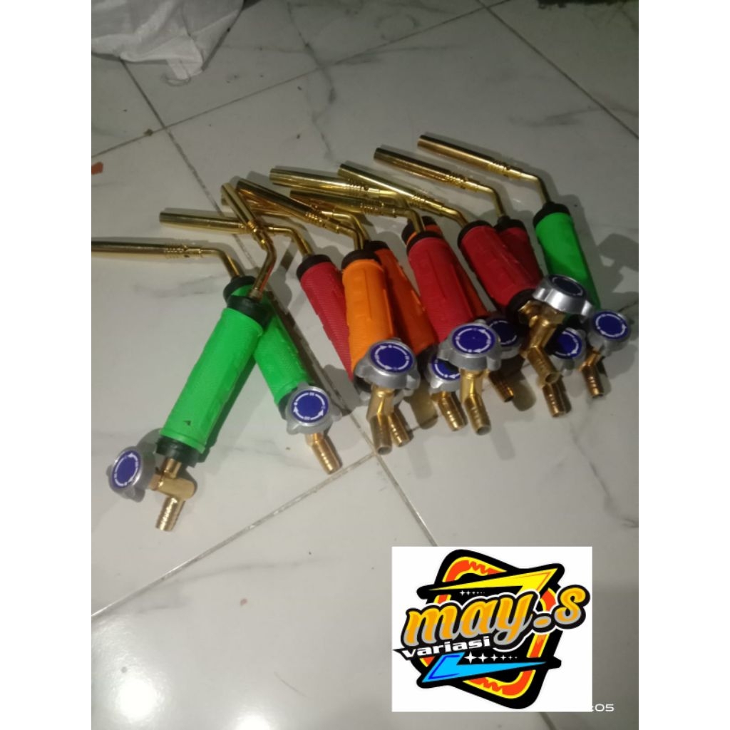 Kepala Heating Torch / Gas Torch / Alat Las Gas Torch (Lengkap