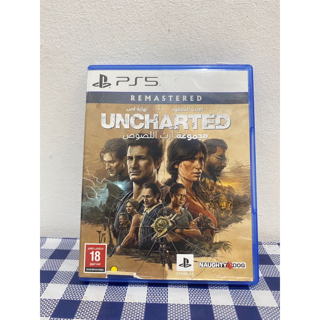Game Fisik PS5 UNCHARTED REMASTERED SECOND