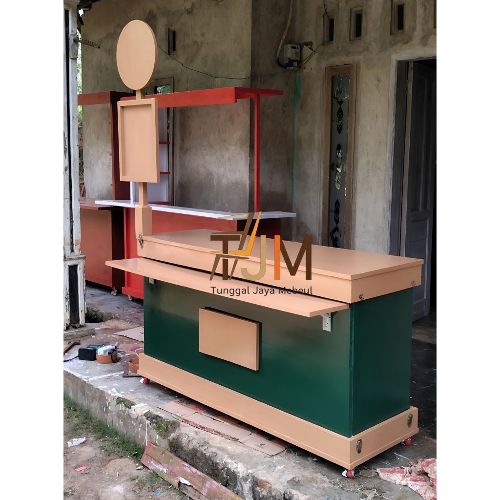 Booth koper, booth dimsum booth event desk booth lipat portable/ booth jualan/meja stand bazar