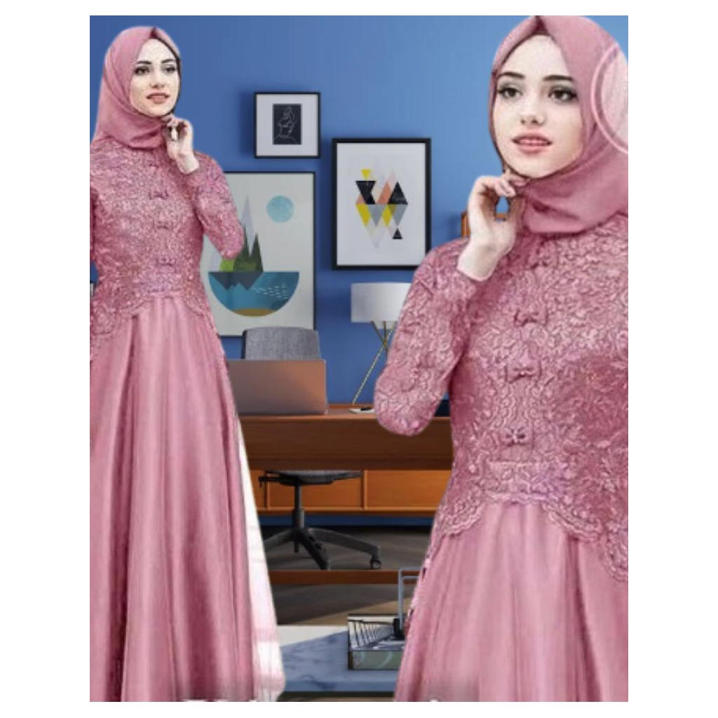 GAMIS BROKAT MAXY KAELLA PREMIUM