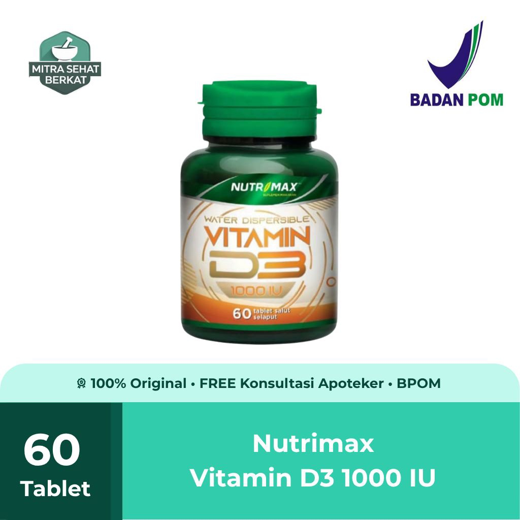 Nutrimax vitamin D3 1000 IU