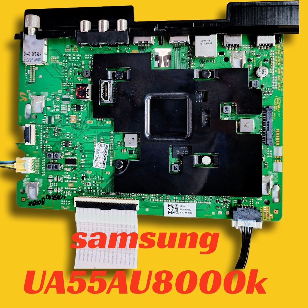 sparepart tv samsung ua55au8000k - mainboard tv samsung ua55au8000k - mb samsung ua55au8000k - mothe