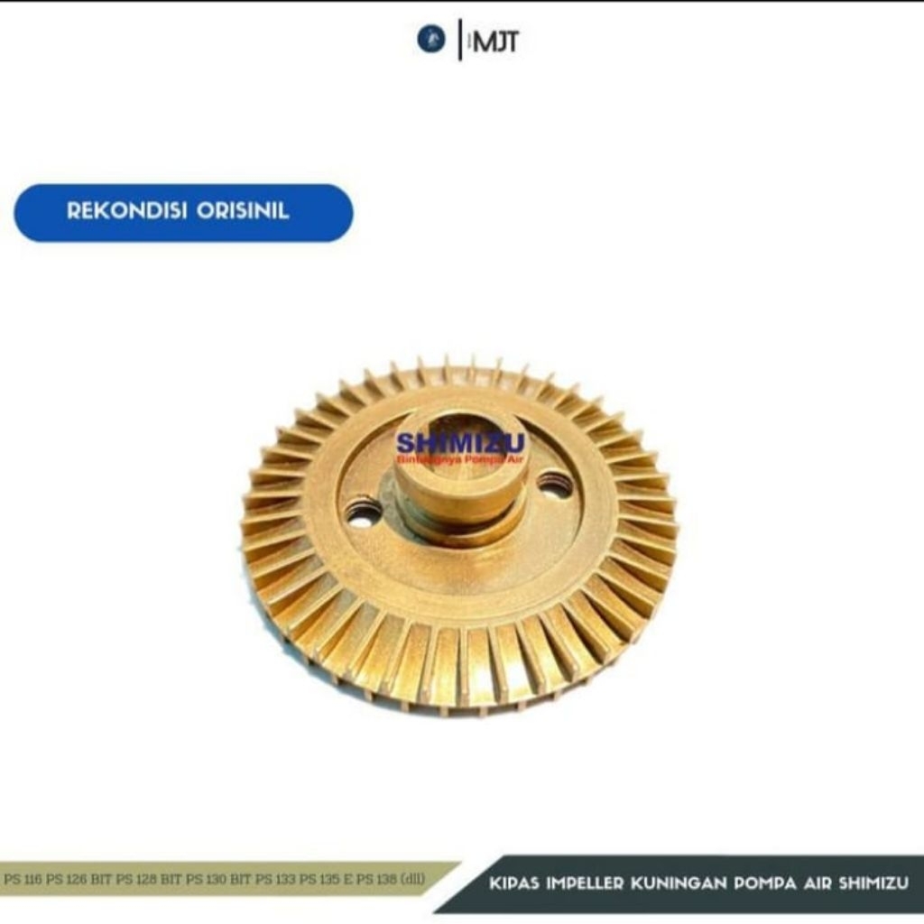 impeller pompa air Shimizu orisinill copotan orisinill 100%