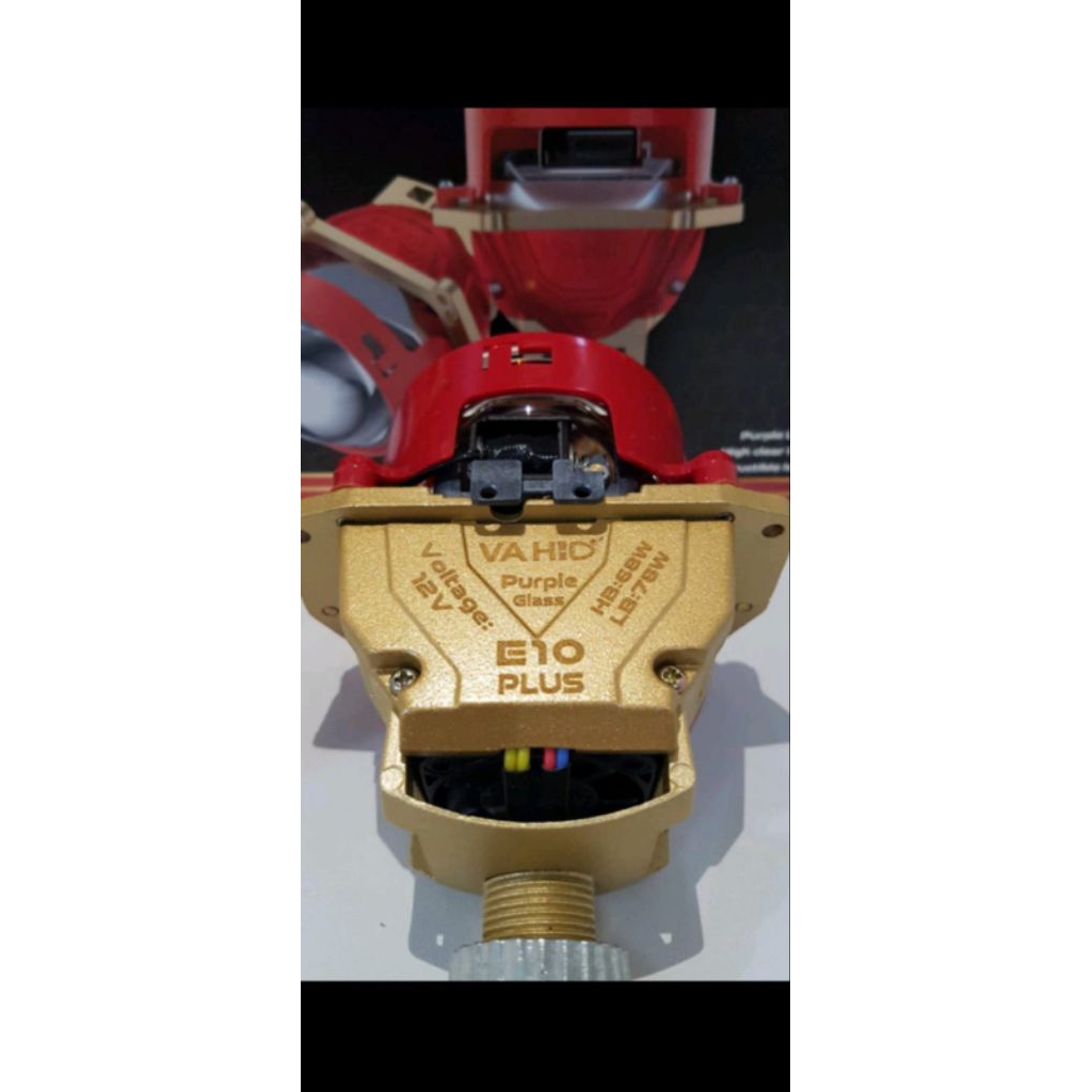 VAHID-E10Plus Biled projector lens ukuran 3 inch