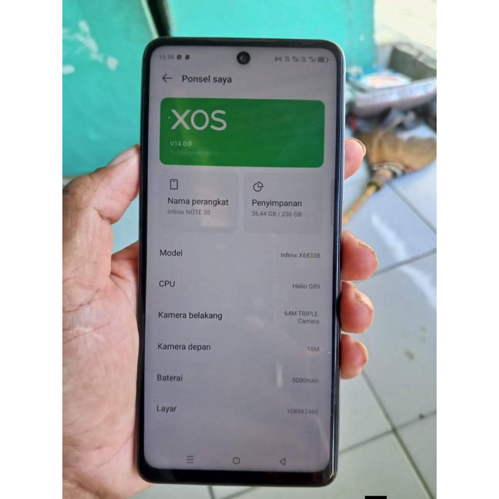 INFINIX NOT 30 SECOND